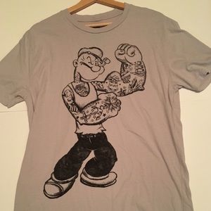 Popeyes tee shirt size medium